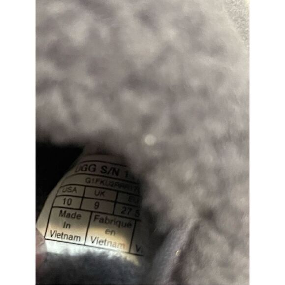 UGG Fluff Yeah Slides Purple Toddler Girl Size 10 - Picture 2 of 6